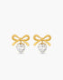 Cherie Bow Dangling Earrings